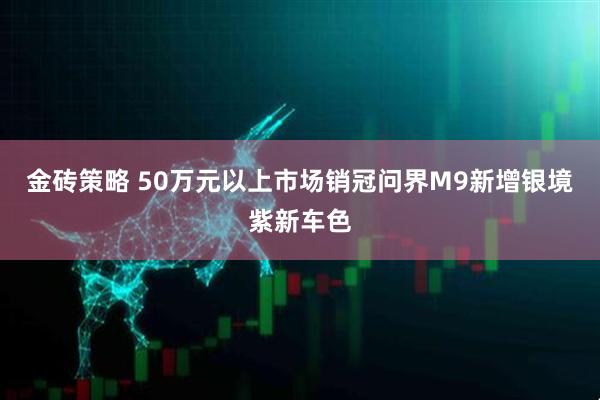 金砖策略 50万元以上市场销冠问界M9新增银境紫新车色